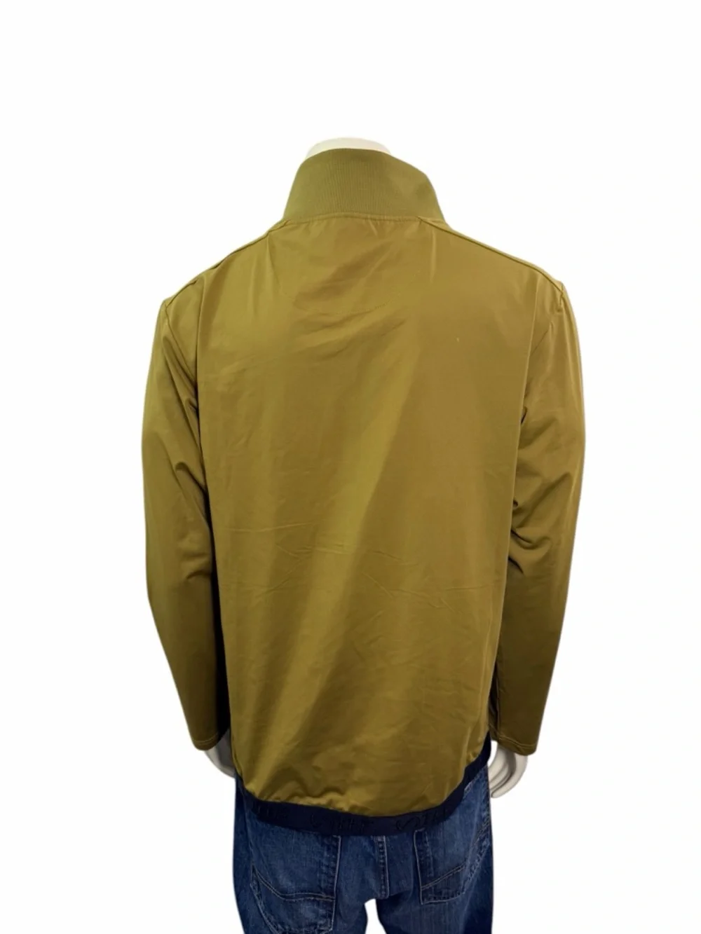 TLF Men’s Size Medium Infi-Dry Surge Training Long Sleeve Zip-Up Jacket Green